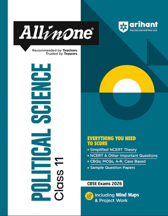 CBSE All in One Political Science Class 11 Exam 2025-26 